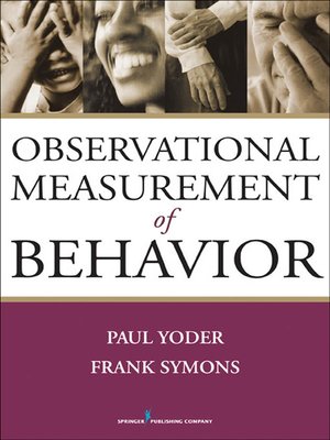 cover image of Observational Measurement of Behavior